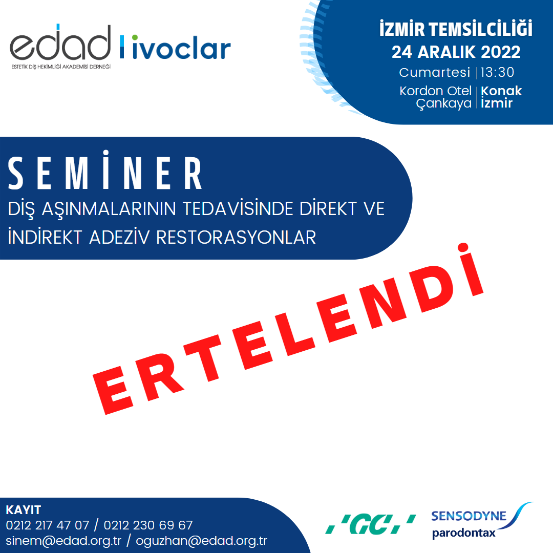 24-12-2022 İzmir Program İptal